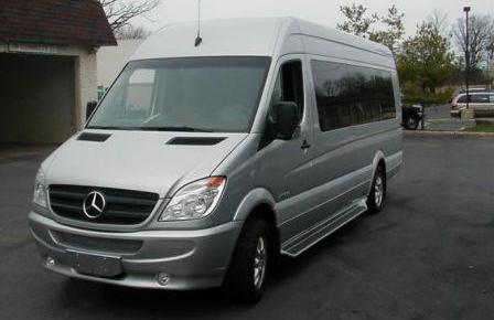 Bus rental Helsinki, Finland Mercedes Benz Sprinter Lux TOP Business class
